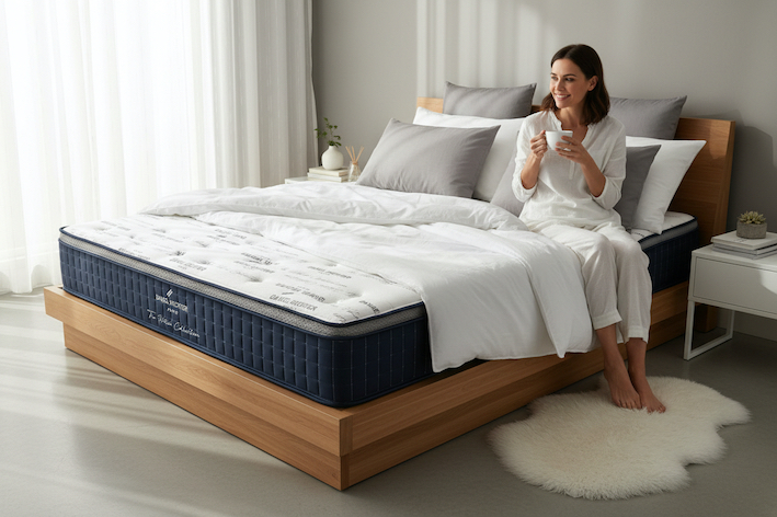 Matelas ressorts ensachés - roulé